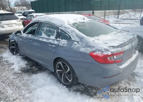 2021 Honda Accord Sport from USA, damaged, VIN 1HGCV1F36MA093615